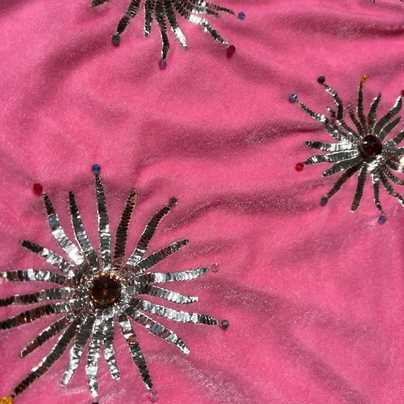 Oceanus Swimwear Callie Dress Pink Sz S - Picture 4 of 6